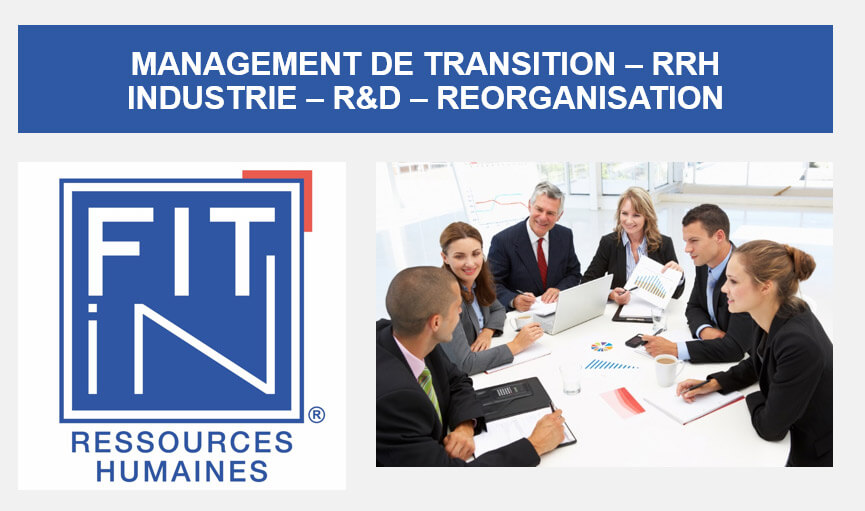 FIT in RH® – Industrie et R&D – Mission de Responsable Ressources Humaines