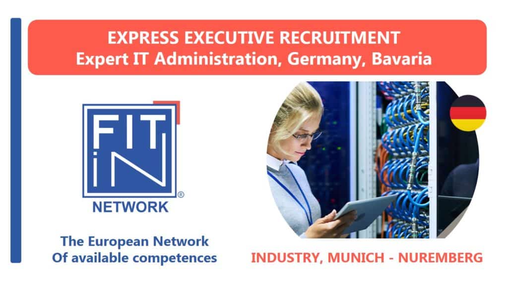 FIT in NETWORK® : Express Executive Recruitment – EXPERT IT ADMINISTRATION