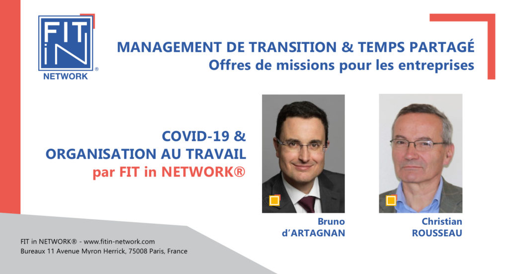 L’impact de la crise sanitaire sur l’organisation du travail par FIT in NETWORK®