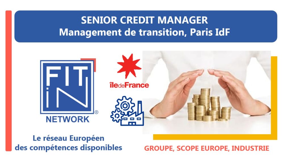 SENIOR CREDIT MANAGER – INDUSTRIE – EUROPE