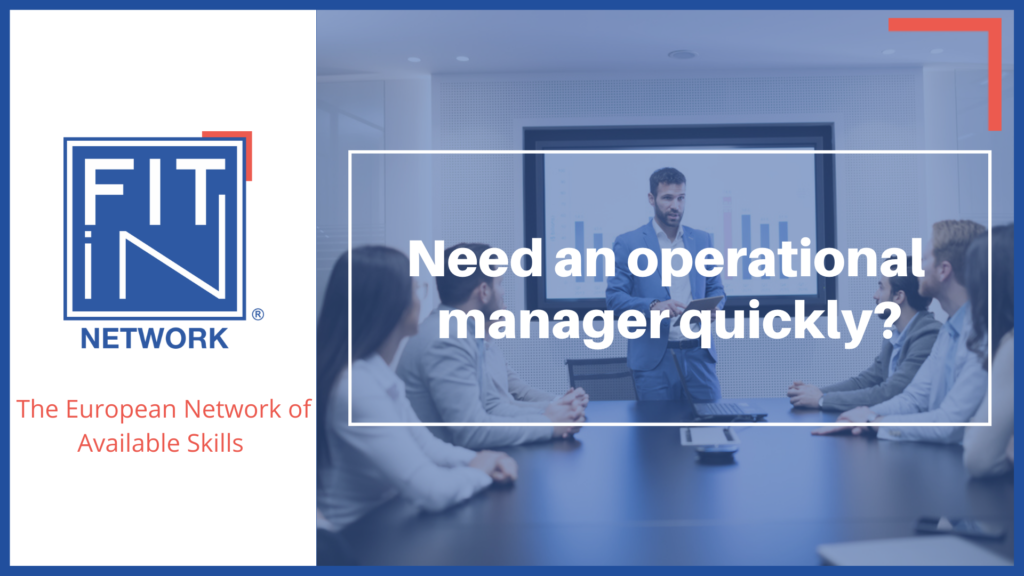 Need an operational manager quickly?