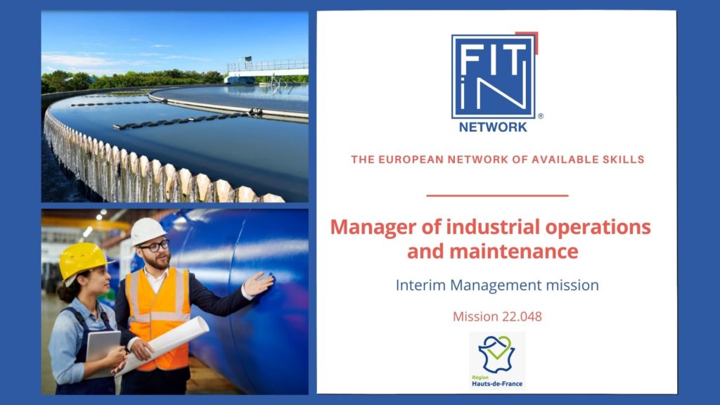Manager of industrial operations and maintenance