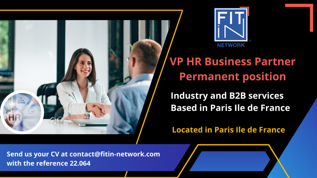 VP HR BUSINESS PARTNER (W/M)