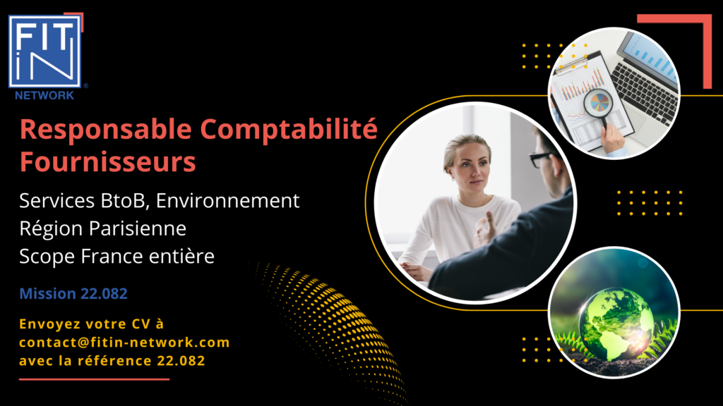 Responsable Comptabilité Fournisseurs (H/F)