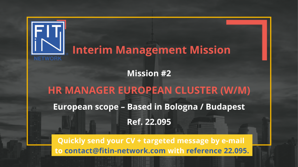 HR Manager European Cluster
