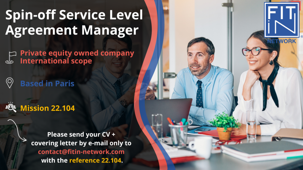 Spin-off Service Level Agreement (SLA) Manager (W/M)