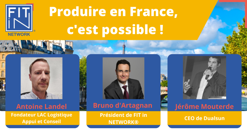 Replay webinaire « Produire en France, c’est possible! »