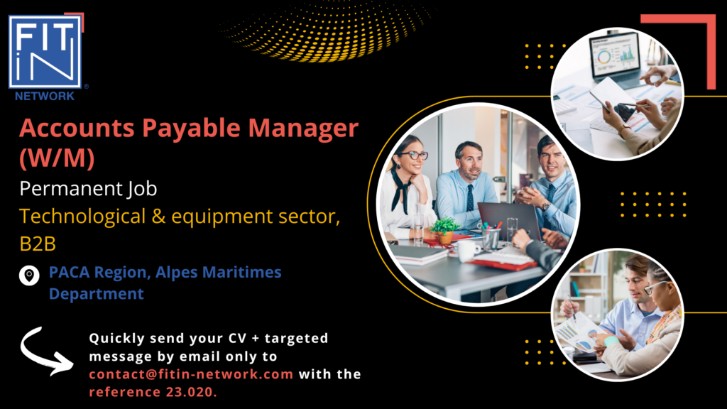 Accounts Payable Manager (W/M)