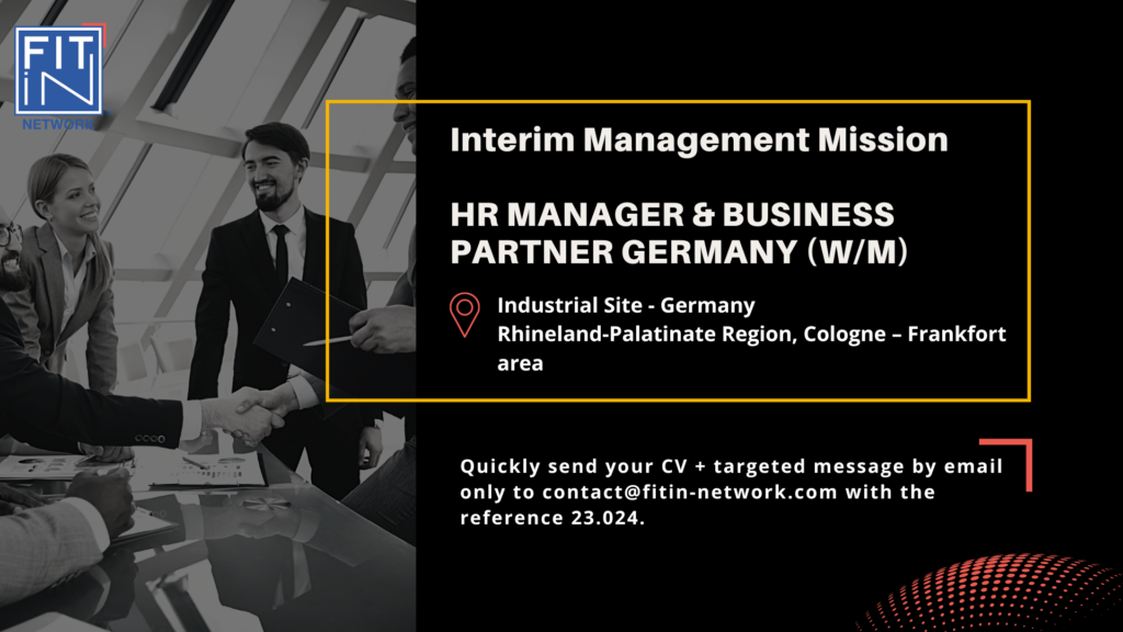 HR Manager and Business Partner Germany (W/M)