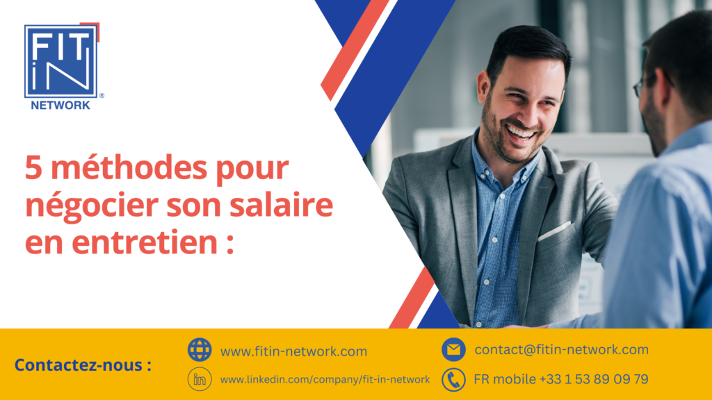 5 méthodes pour négocier son salaire en entretien