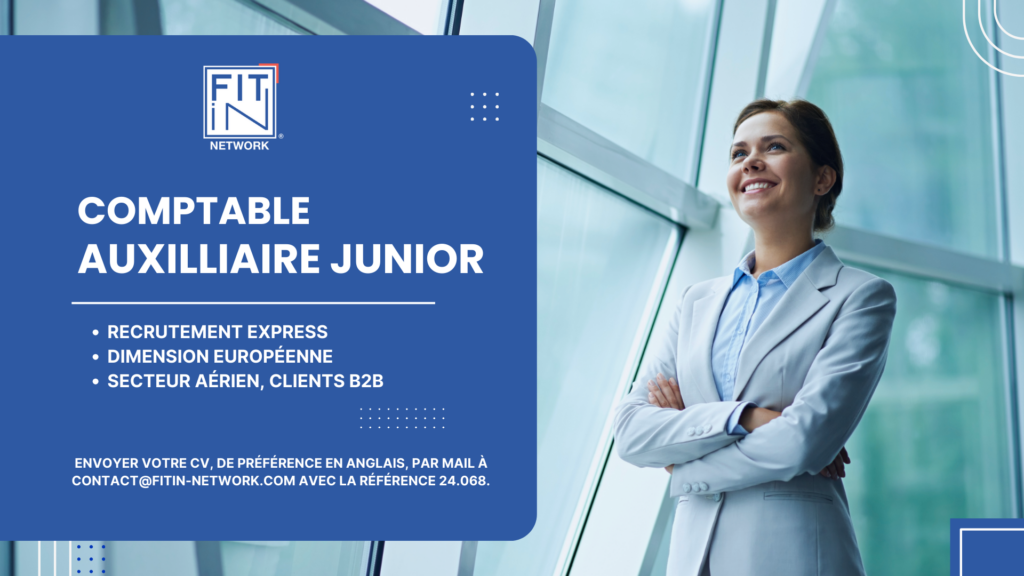 COMPTABLE AUXILIAIRE JUNIOR(M/W)